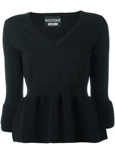 джемпер с V-образным вырезом Boutique Moschino