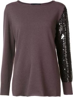 sequinned sleeve jumper Fabiana Filippi