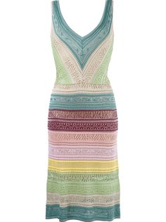 striped knit dress Cecilia Prado