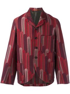 art deco motif blazer Walter Van Beirendonck