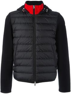 padded front hooded jacket Moncler