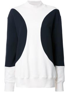 двухцветная толстовка MSGM