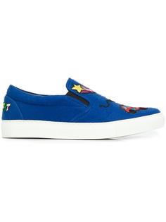 patches slip-on sneakers Mira Mikati