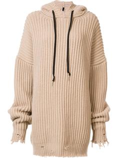 ribbed oversized hoodie Unravel Project