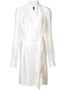 silk wrap dress Gareth Pugh