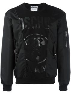 толстовка лоскутного кроя Moschino