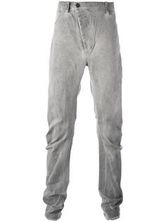 diagonal slim-fit trousers Lost &amp; Found Rooms