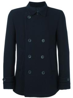 double breasted coat Herno