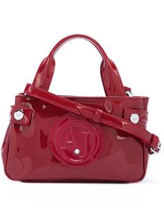 mini logo embossed tote Armani Jeans