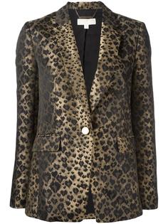 leopard print blazer Michael Michael Kors