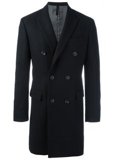 double breasted coat Paolo Pecora