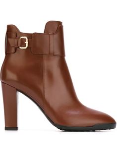 сапоги до щиколотки с пряжками Tod's