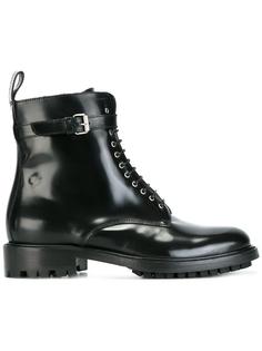 lace-up buckle ankle boots Belstaff
