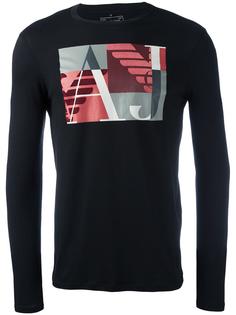 logo print sweatshirt Armani Jeans