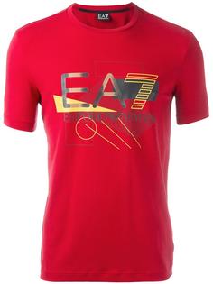 logo print T-shirt Ea7 Emporio Armani