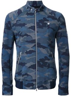 camouflage print zipped jacket Loveless