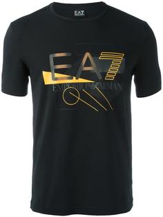 logo print T-shirt Ea7 Emporio Armani