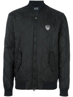 contrast trim bomber jacket Ea7 Emporio Armani
