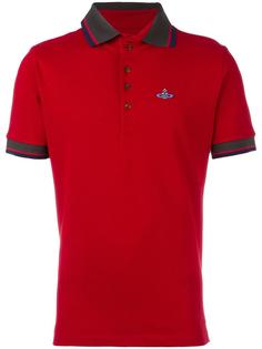 Orb embroidered polo shirt Vivienne Westwood Man