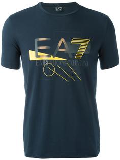 logo print T-shirt Ea7 Emporio Armani