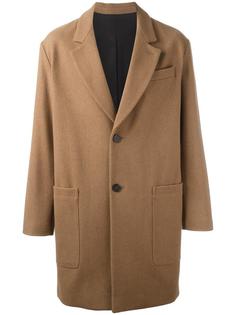 single breasted coat Ami Alexandre Mattiussi