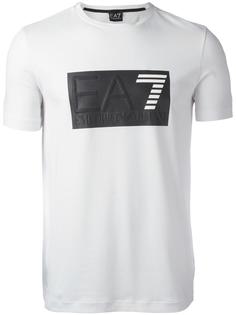 logo print T-shirt Ea7 Emporio Armani