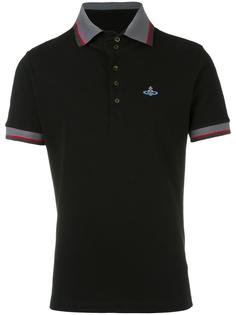 Orb embroidered polo shirt Vivienne Westwood Man