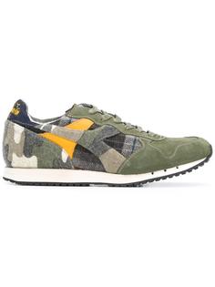 кроссовки с панельным дизайном Diadora