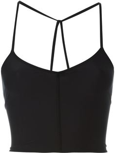 укороченный топ на бретельках  Ann Demeulemeester