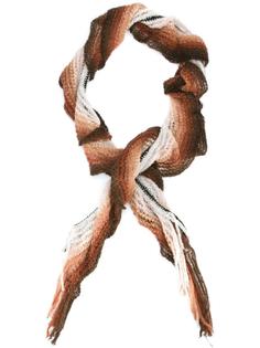 tonal knit scarf Missoni