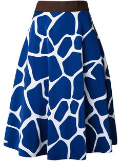giraffe print skirt  Kolor