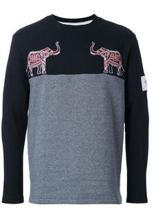 elephant patch sweatshirt  Yoshio Kubo