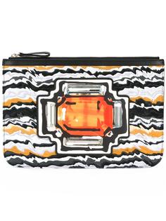 'Multi Tan' clutch Pierre Hardy