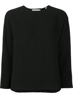 round neck boxy blouse Vince