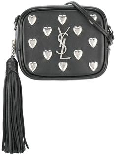сумка на плечо 'Monogram' с заклепками Saint Laurent