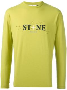 logo print sweatshirt Stone Island