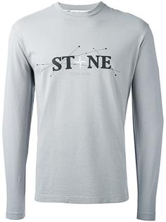 logo print sweatshirt Stone Island