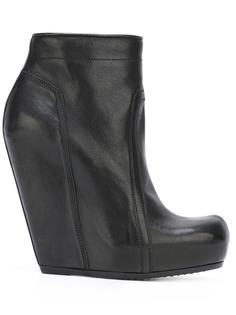 platform wedge boots Rick Owens