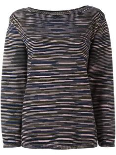 blurry stripes knit blouse M Missoni
