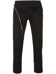 брюки с молниями Rick Owens DRKSHDW