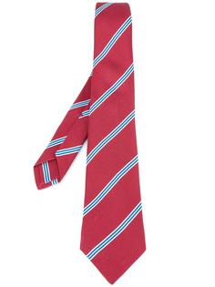 полосатый галстук Kiton