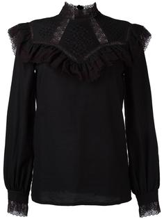 ruffled lace detailing blouse Vilshenko