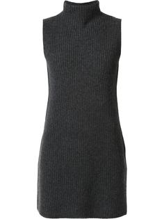 ribbed sleeveless high neck jumper Theory