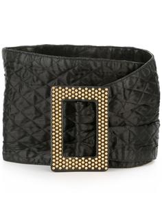 wide quilted belt Yves Saint Laurent Vintage