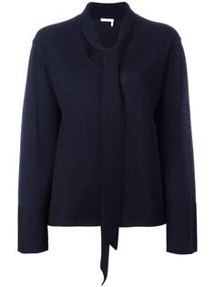scarf collar knitted top Chloé