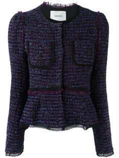 buttoned tweed jacket Erdem