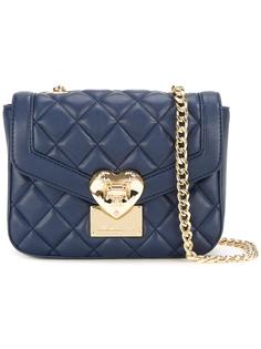стеганая сумка через плечо Love Moschino