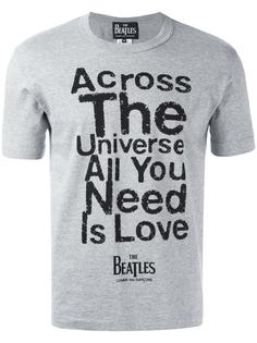 'across' print T-shirt Comme Des Garçons