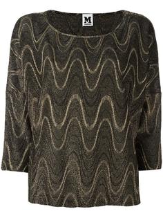 трикотажный топ вязки интарсия M Missoni