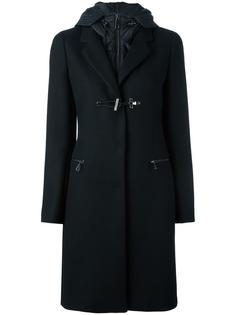 double front hooded coat Fay